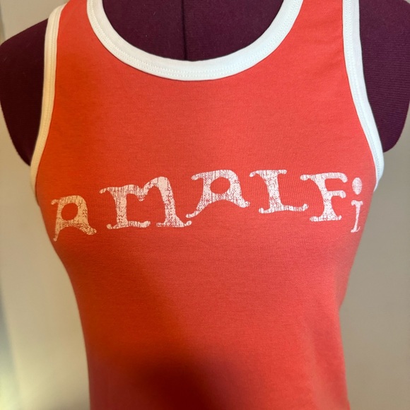 Anthropologie Maeve Coral Amalfi Tank size M - Picture 6 of 8